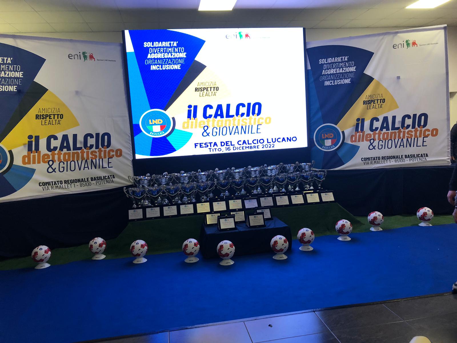 Crb, le date della Festa del calcio lucano