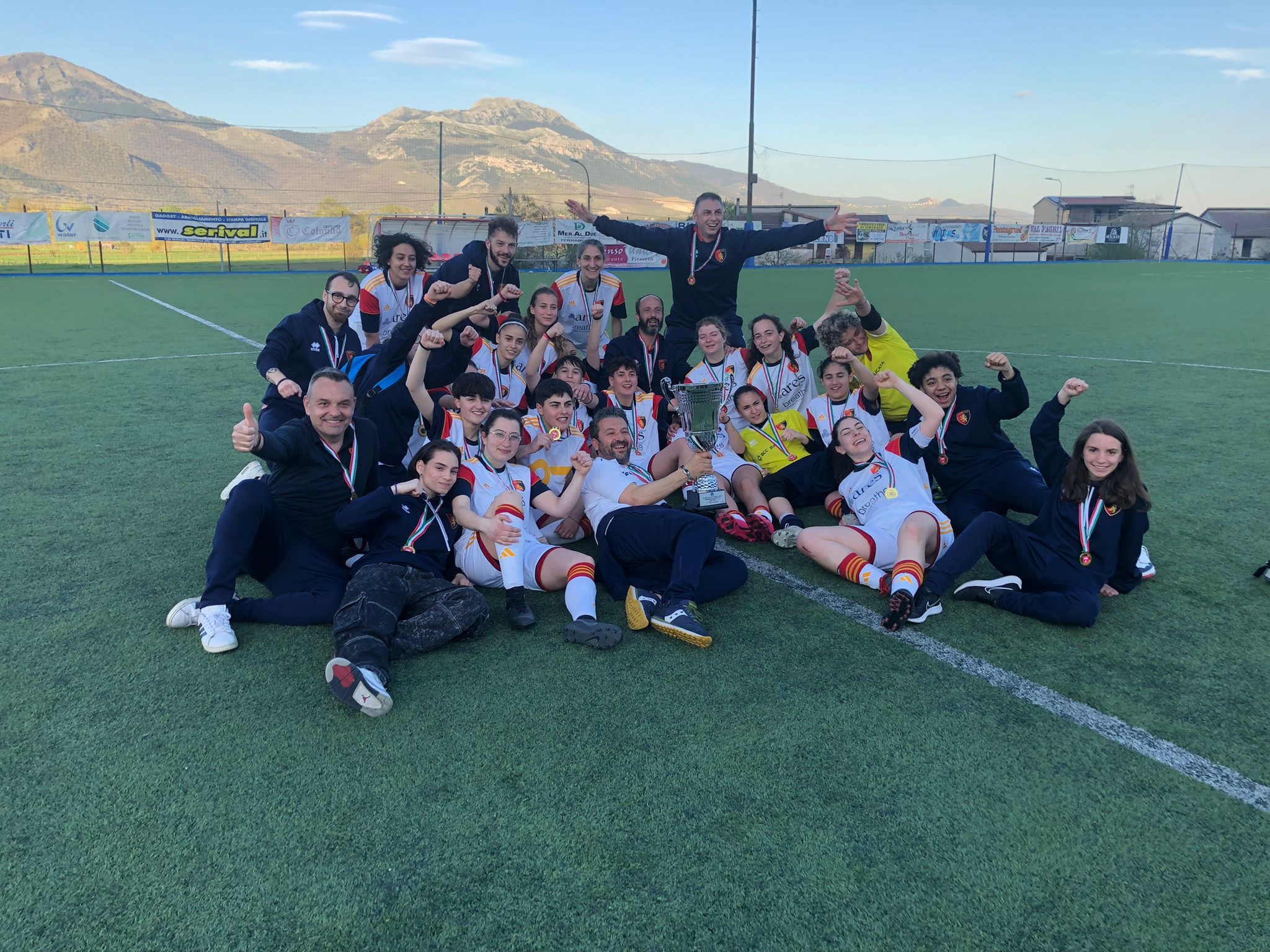 La Seventeen Potenza vince la coppa Italia regionale di calcio a 11 Femminile