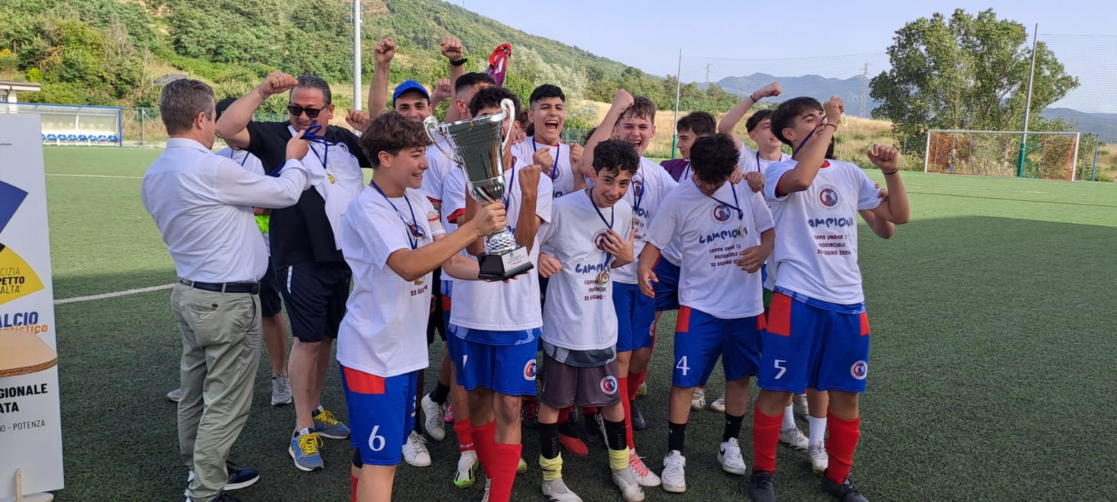 L’ ACS 09 vince la coppa provinciale U15 Potenza di calcio a 11