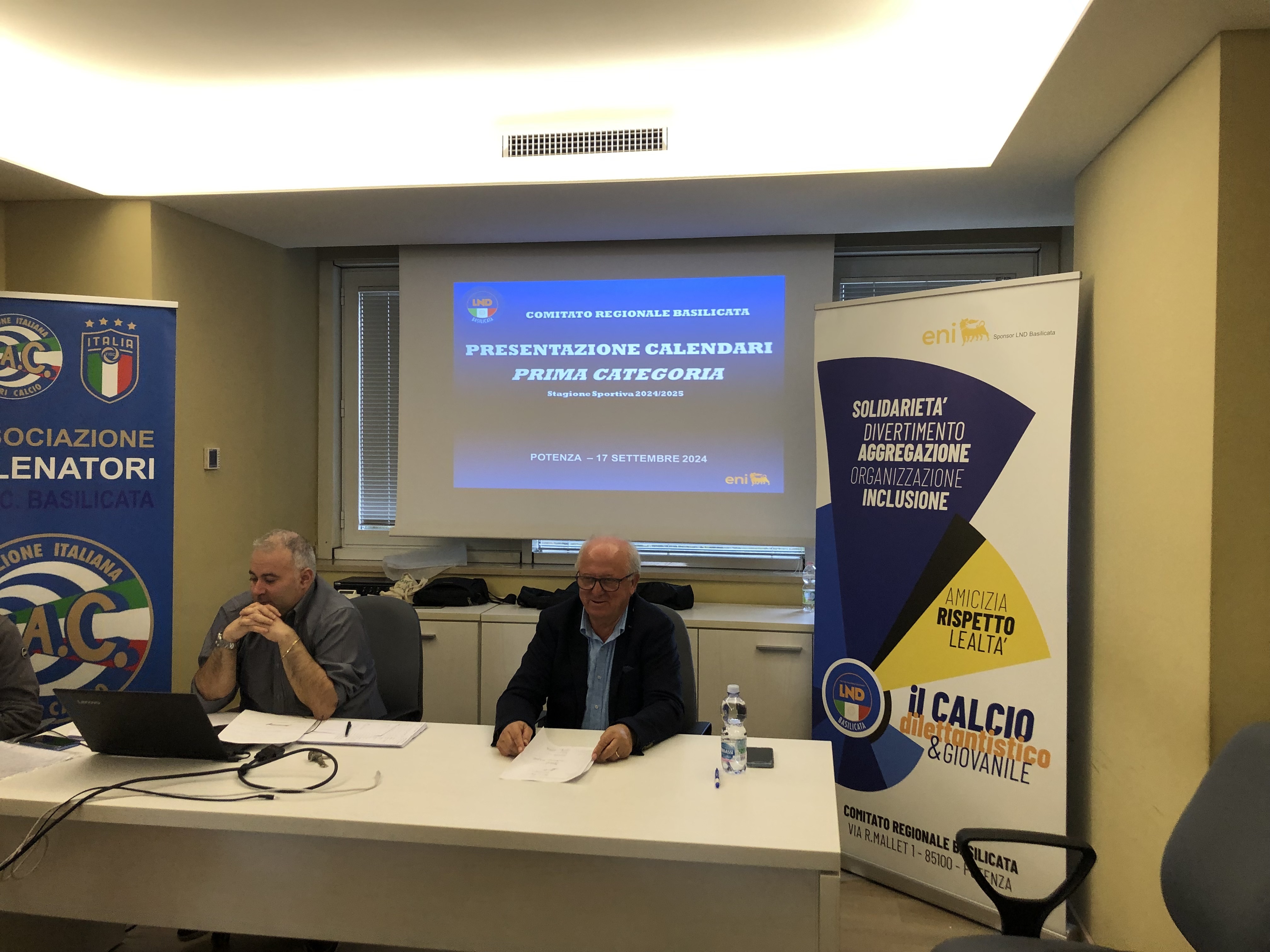 CRB, presentati i calendari dei due gironi del campionato di Prima categoria