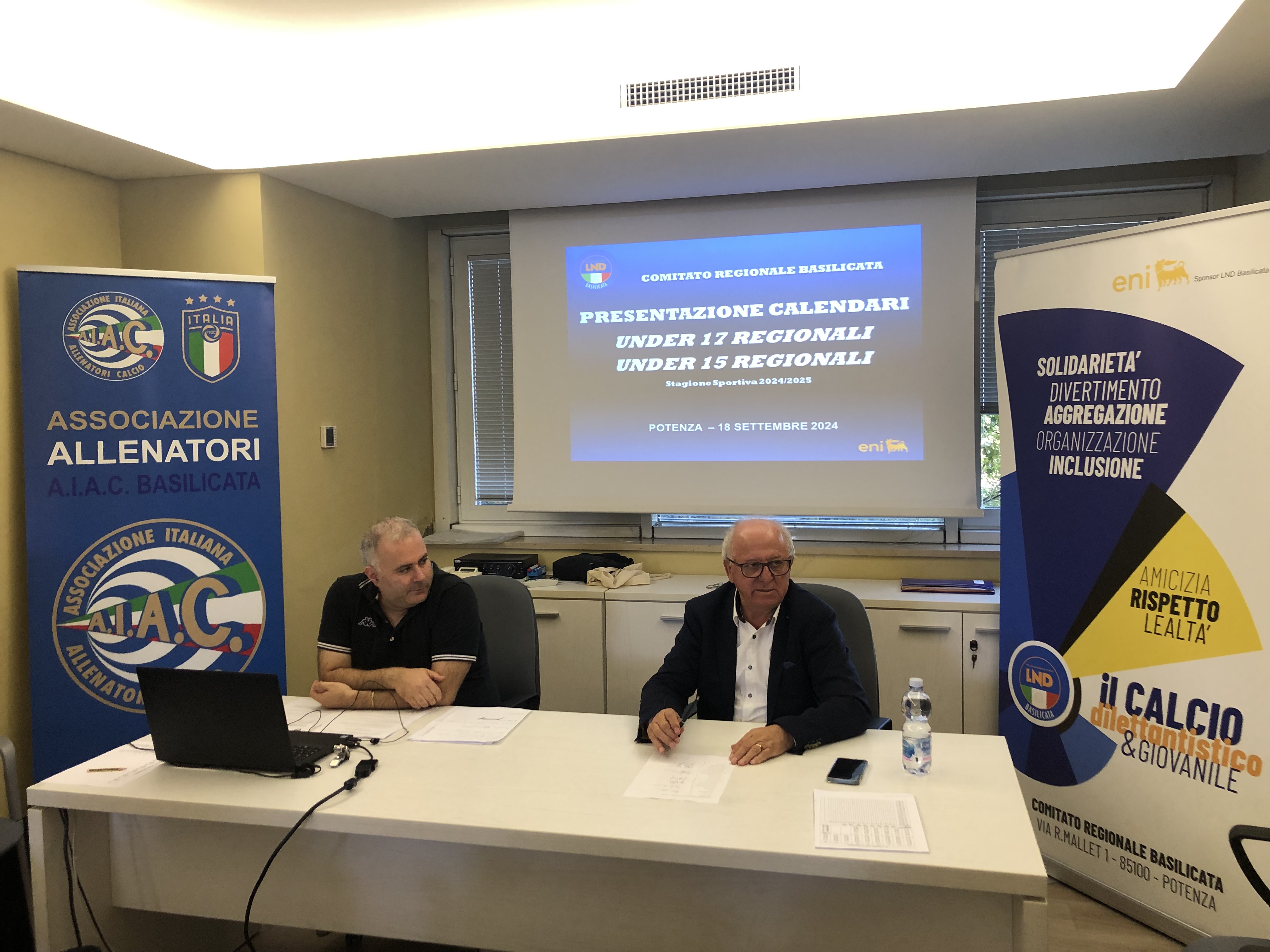 CRB, presentati i calendari dei campionati regionali Under 17 e Under 15