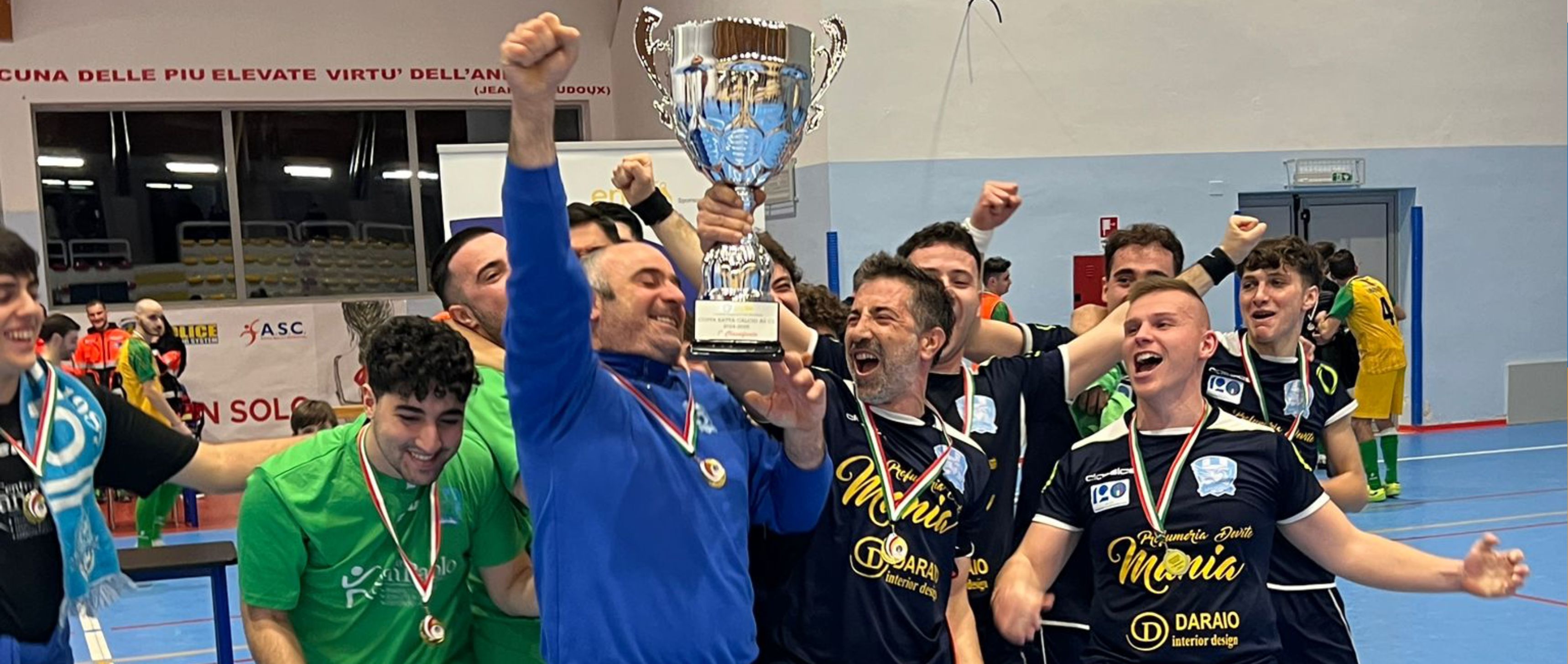 Il Grassano trionfa nella Coppa Italia di C2 “Salvatore Batta” al PalaVejanum di Viggiano